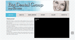 Desktop Screenshot of bigdentalgroup.com